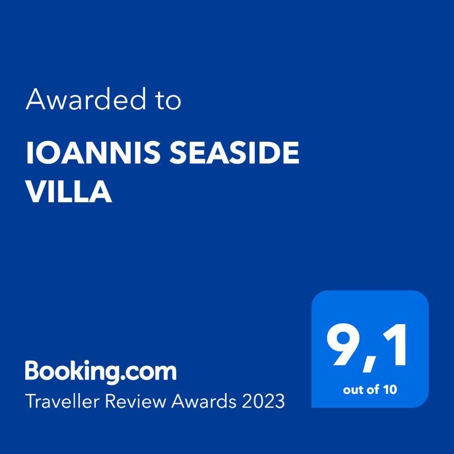 Ioannis Seaside Villa Лептокария Экстерьер фото